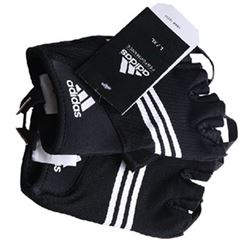 Adidas阿迪達斯正品ADGB-12232/12233彈力手套健身運動手套半指